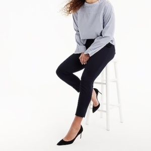 JCREW Martie Slim Crop Pant in Bi-Stretch Cotton